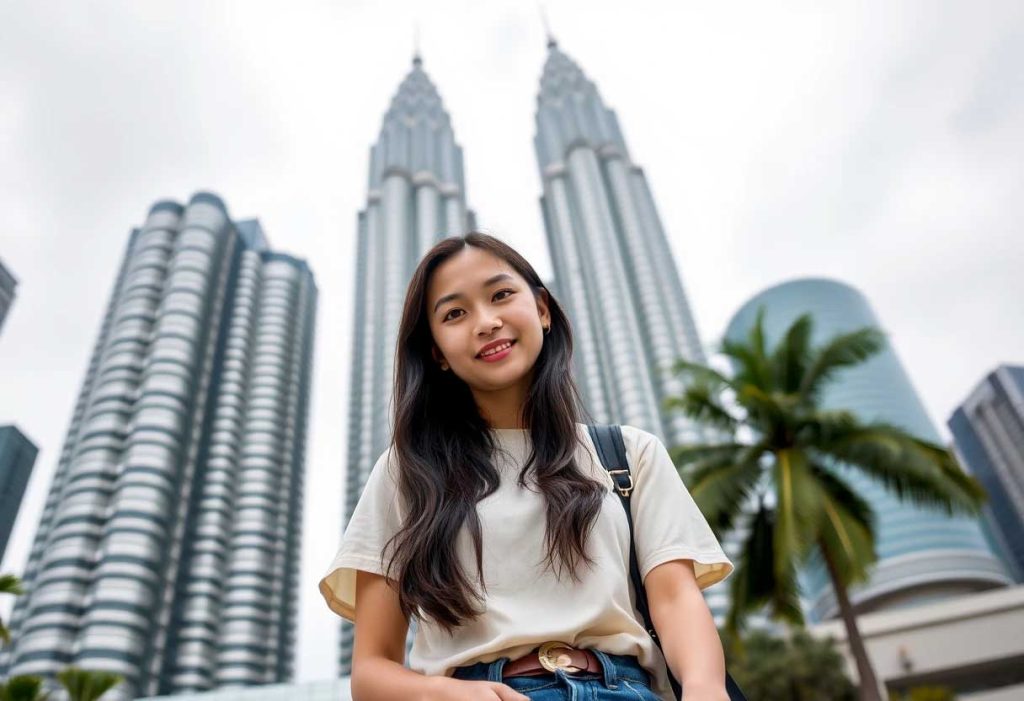 Petronas Twin Towers in Malaysia